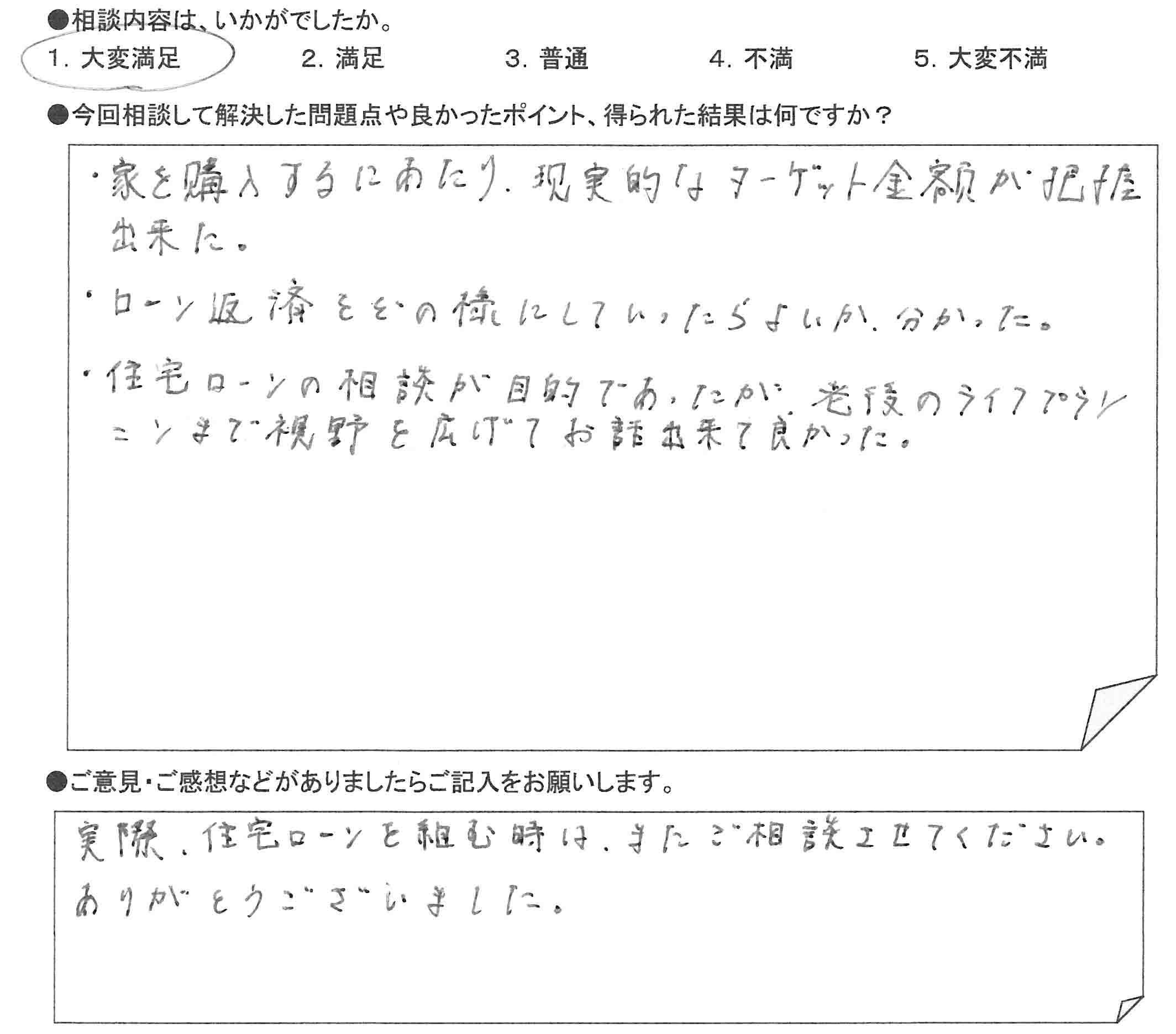 ご相談者の声