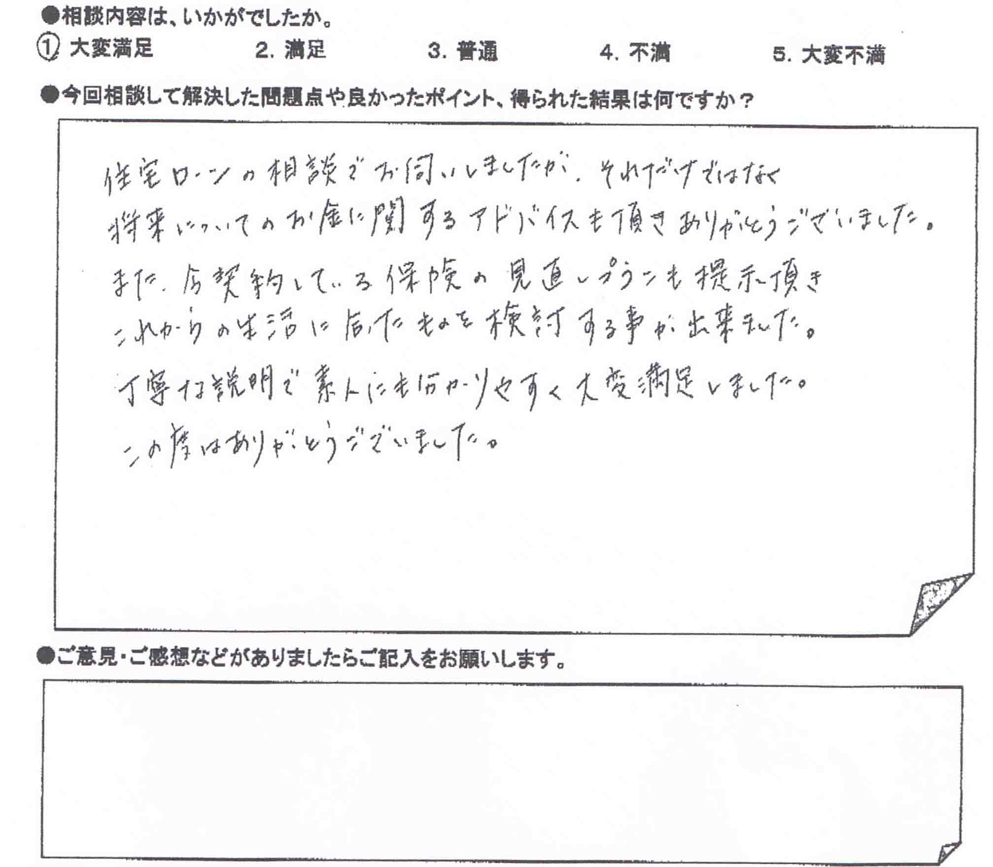ご相談者の声